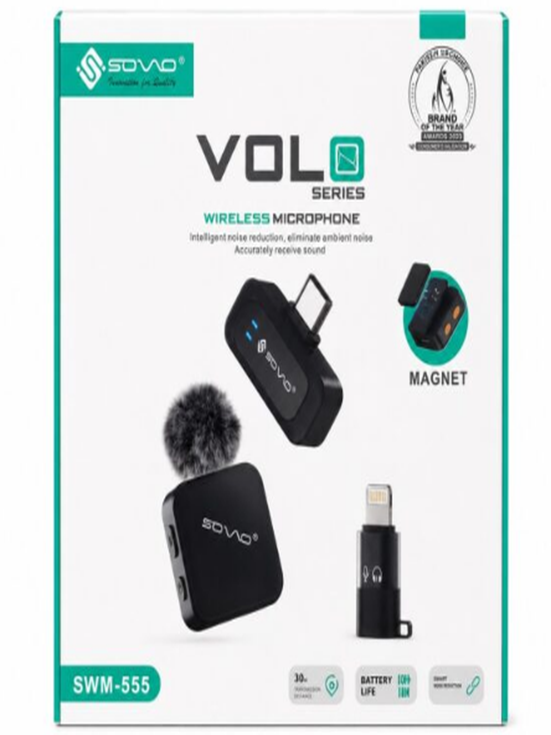 6 SODO VOL Series SWM-555 – Wireless Microphone - Image 1
