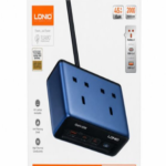 LDNIO GaN Desktop Power Strip – 45W Fast Charger