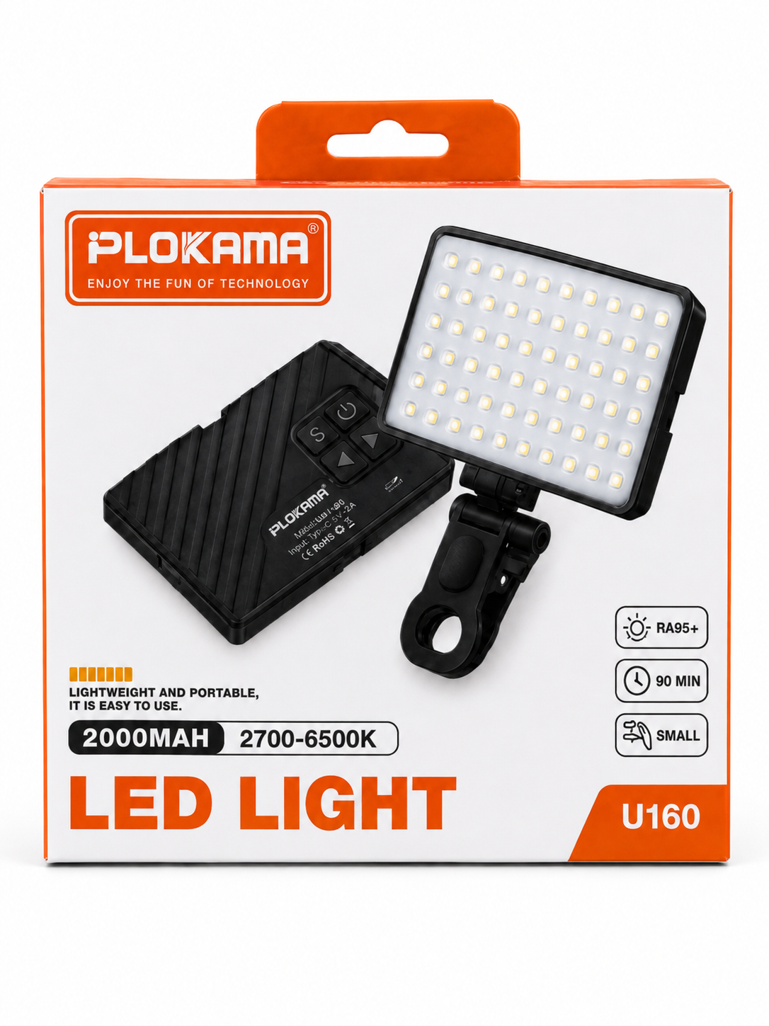 ChatGPT Image Sep 5, 2026, 12_56_27 PM PLOKAMA U160 – LED Video Light - Image 1