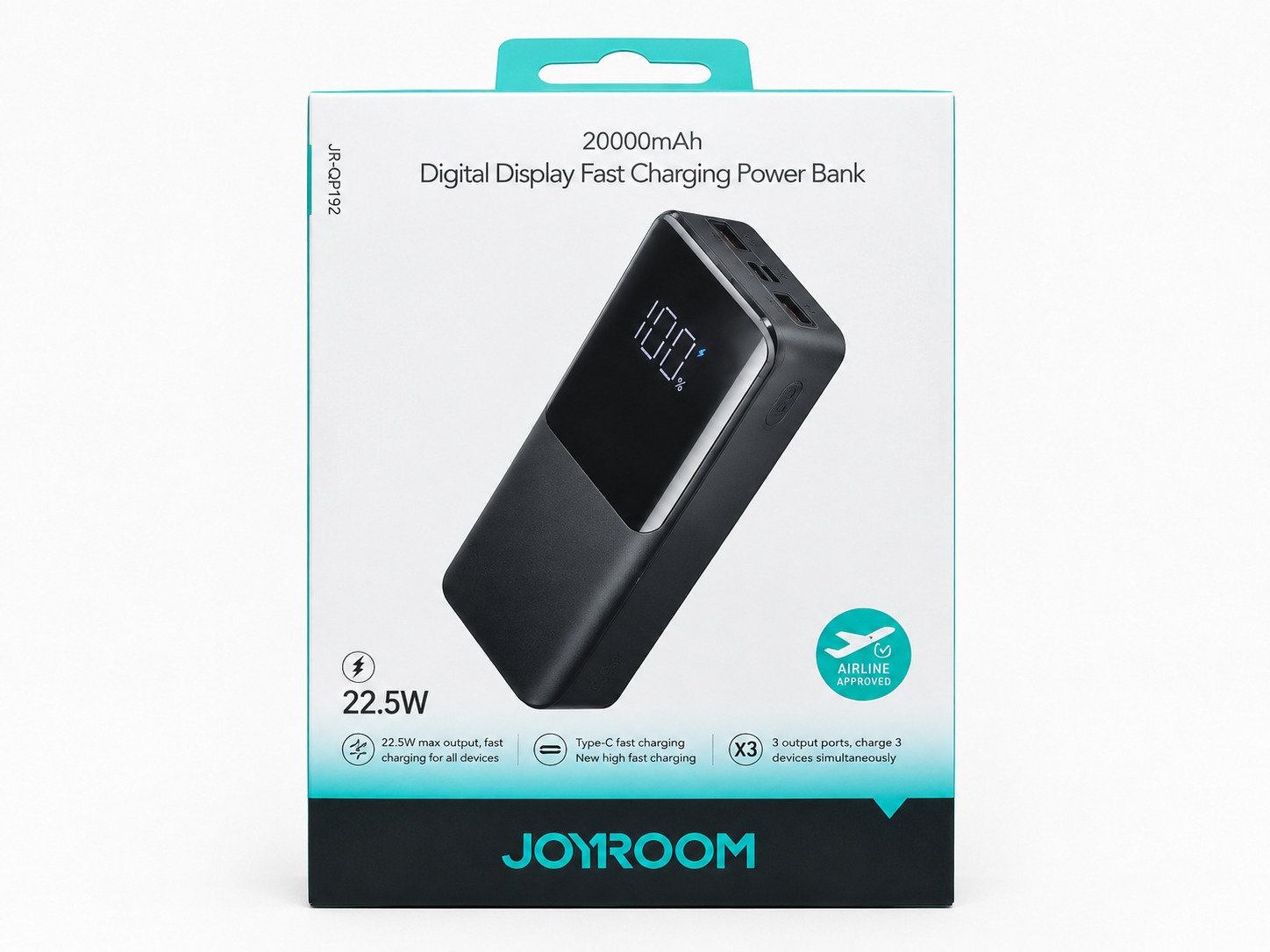 WhatsApp Image 2026-09-09 at 4.27.43 PM Joyroom 20000mAh 22.5W Digital Display Fast Charging Power Bank - Image 1