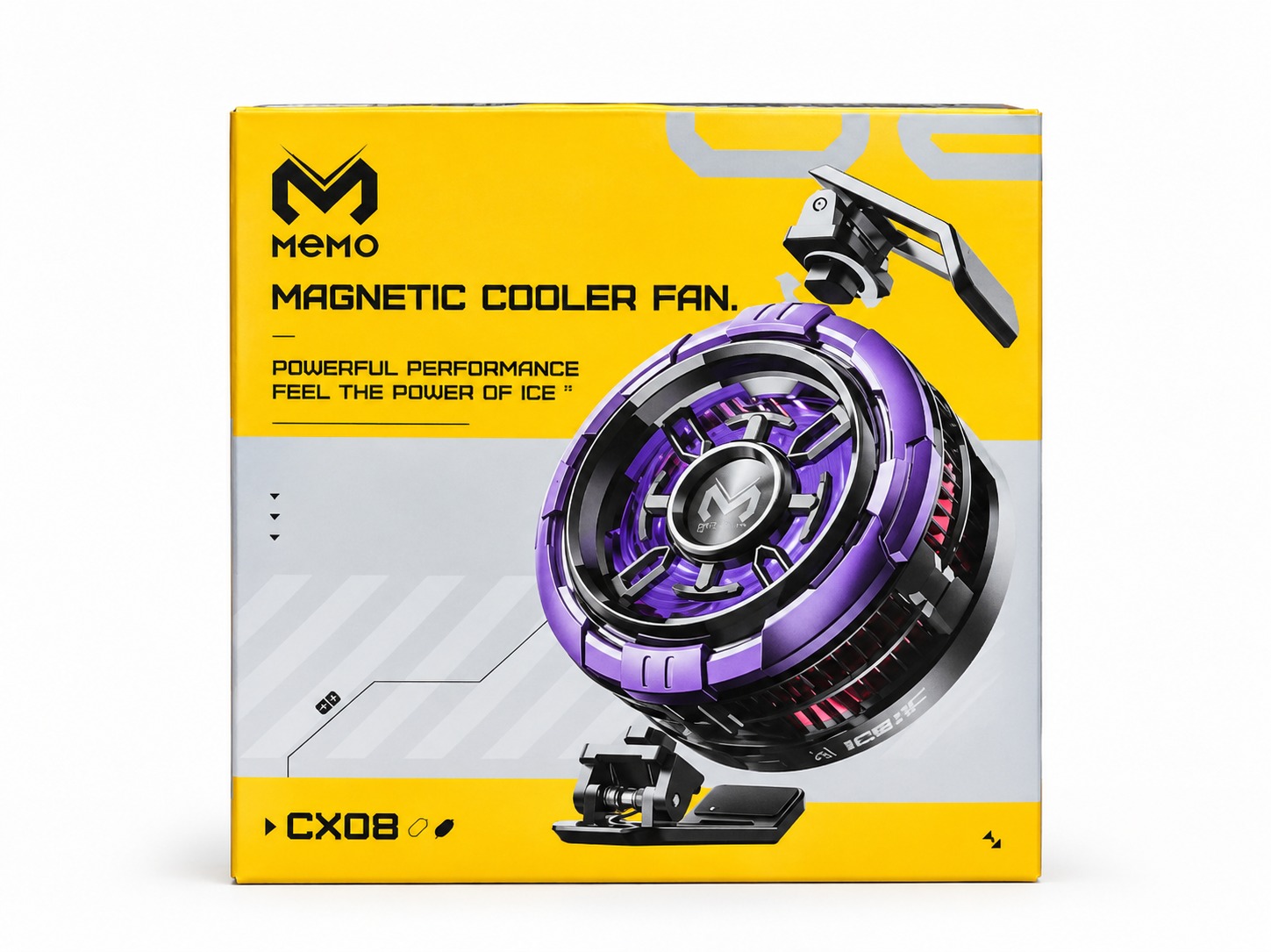WhatsApp Image 2026-09-09 at 4.30.18 PM MEMO CX08 – Magnetic Cooler Fan - Image 1