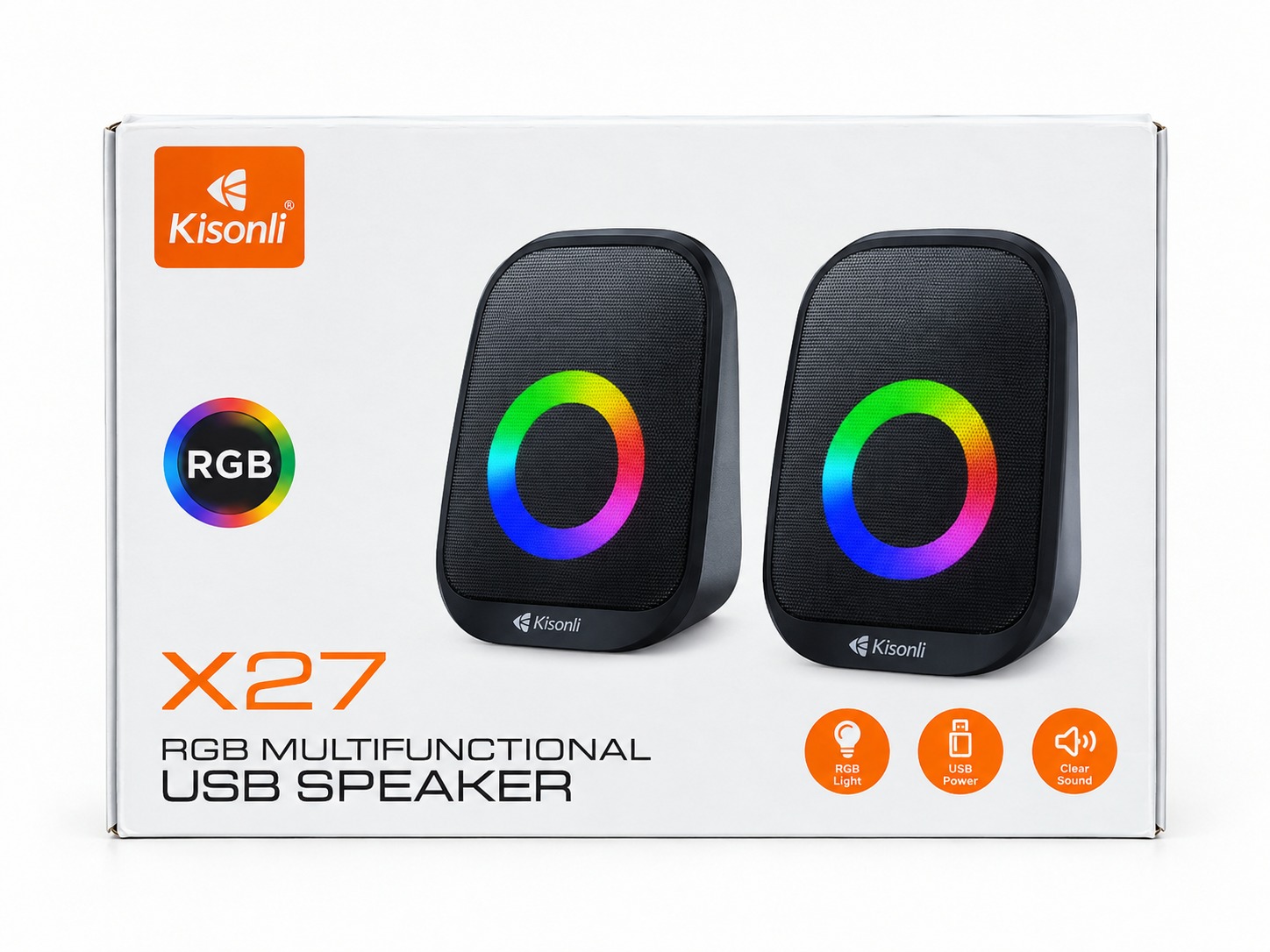 WhatsApp Image 2026-09-09 at 4.31.35 PM Kisonli X27 RGB Multifunctional USB Speaker - Image 1